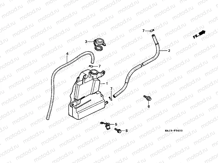 F-34 RESERVE FUEL TANK (ST1100)