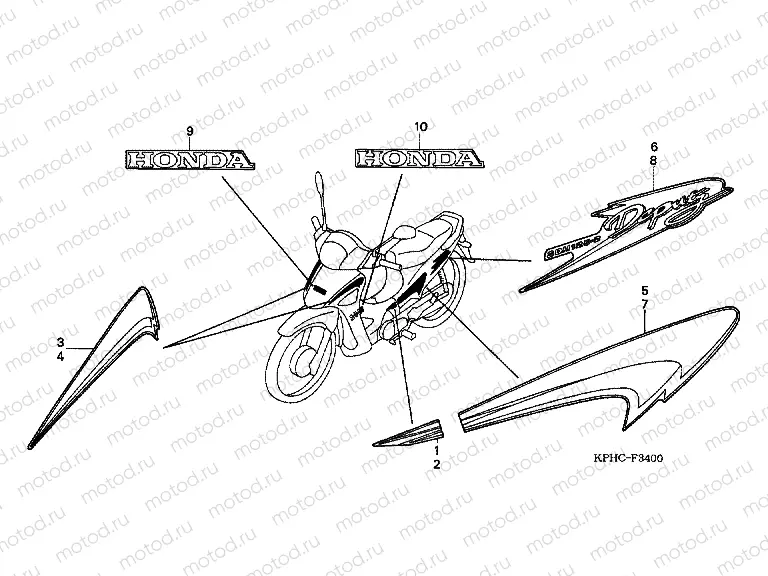 F-34 SIGN / STRIP