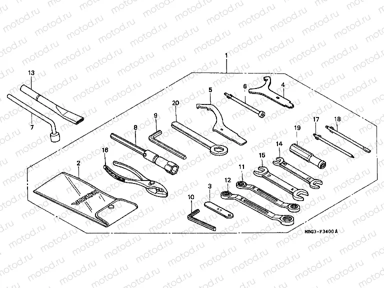 F-34 TOOLS