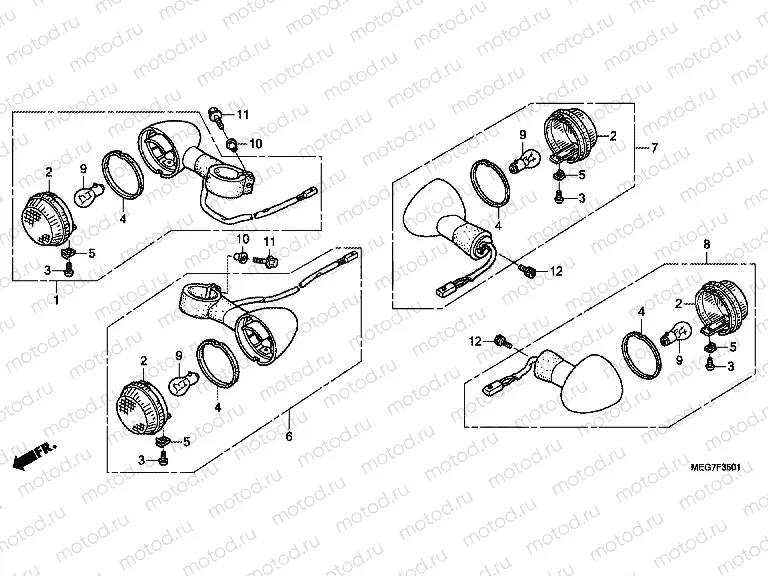 F-35-1 FLASHING (VT750C2S / S)