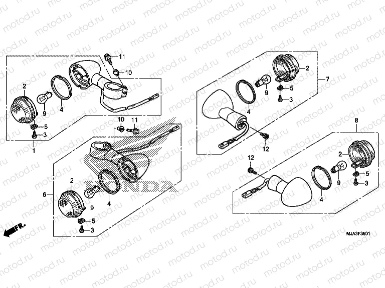 F-35-1 FLASHING (VT750C2S / S)