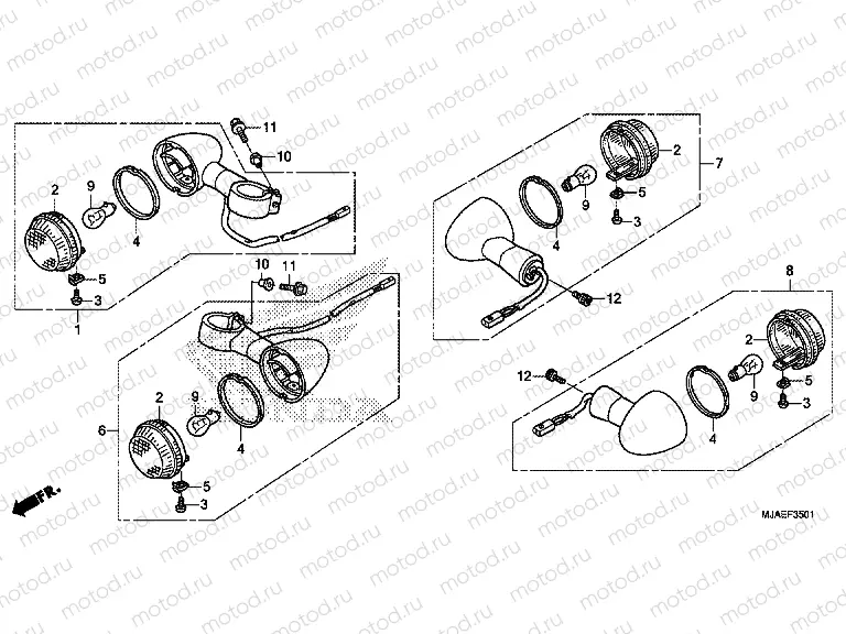 F-35-1 FLASHING (VT750C2S / S)