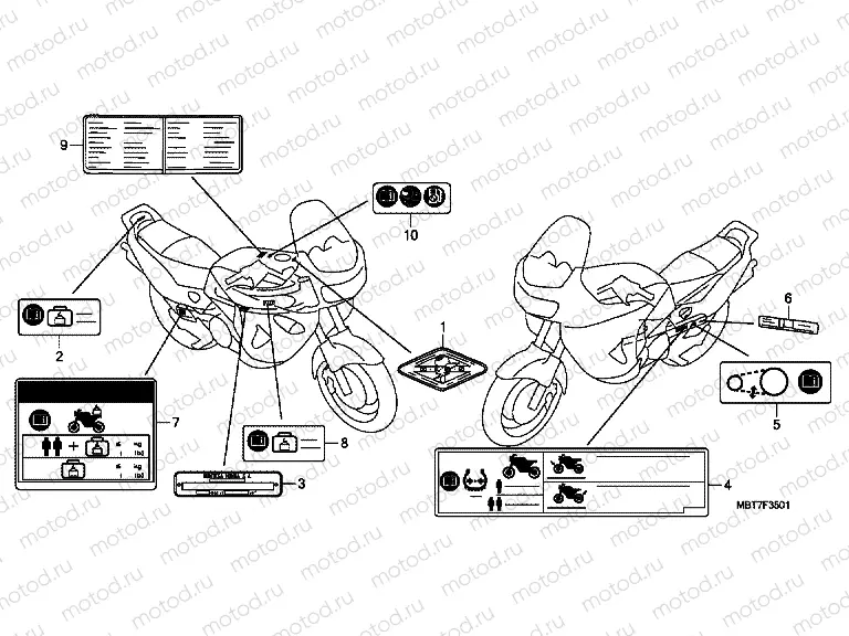 F-35-1 WARNING LABEL (XL1000VA / VAA)