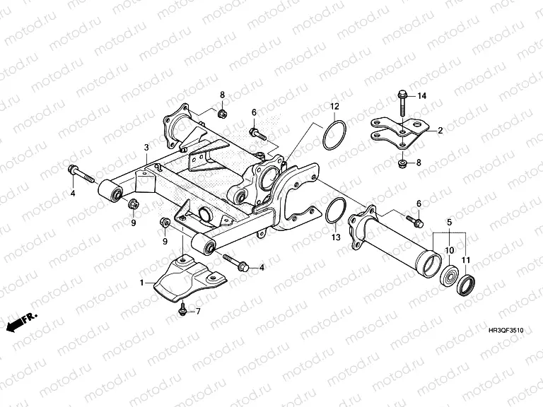 F-35-10 SWINGARM