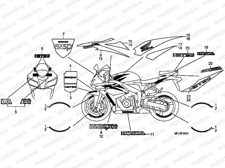 F-35-3 SIGN / STRIP (4)