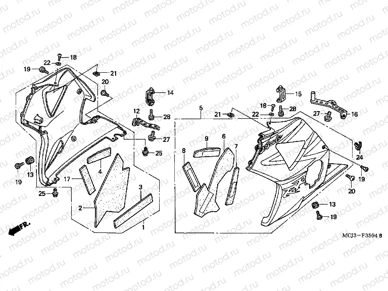 F-35-4 LOWER ENGINE HOUSING (5)