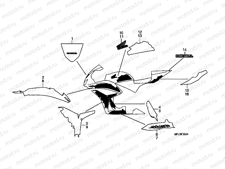 F-35-4 SIGN / STRIP (5)