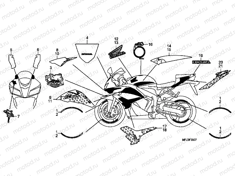 F-35-7 SIGN / STRIP (8)