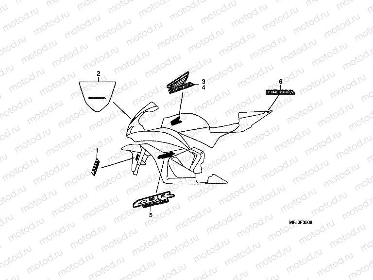 F-35-8 SIGN / STRIP (9)