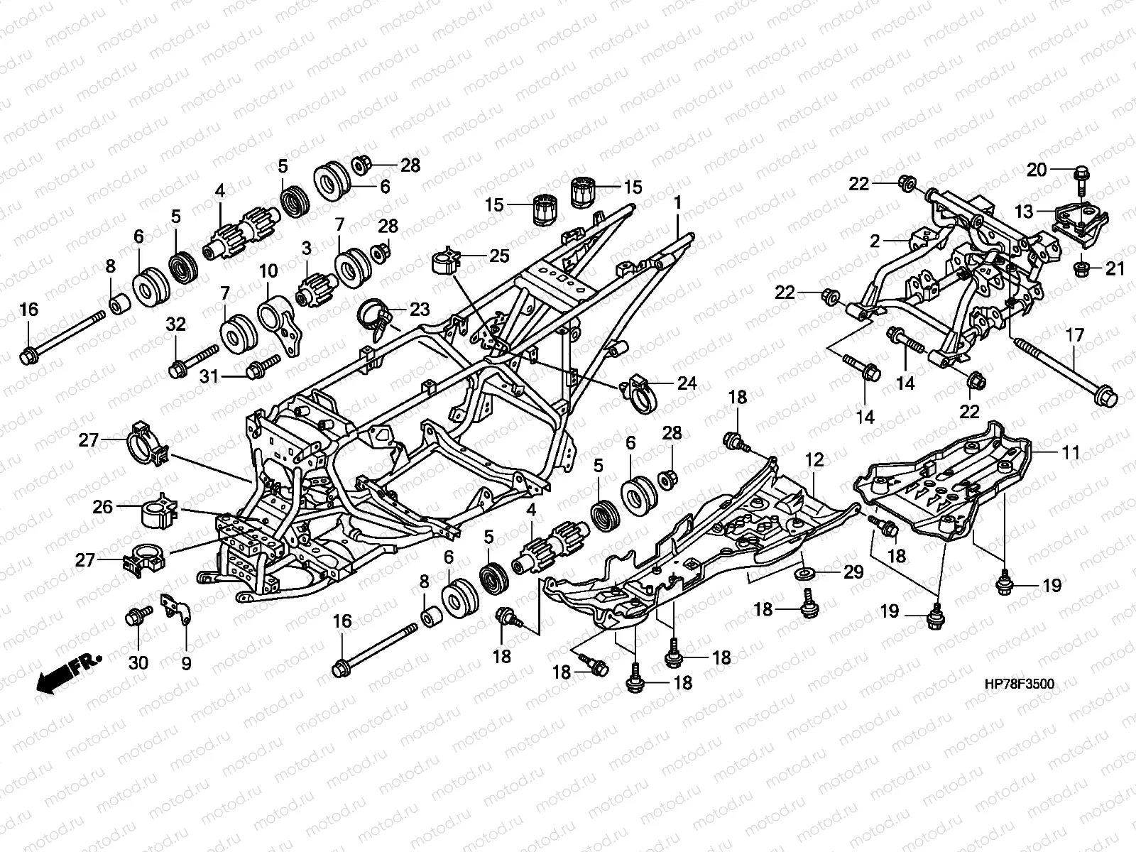 F-35 FRAME BODY