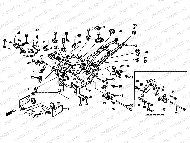 F-35 FRAME HOUSING