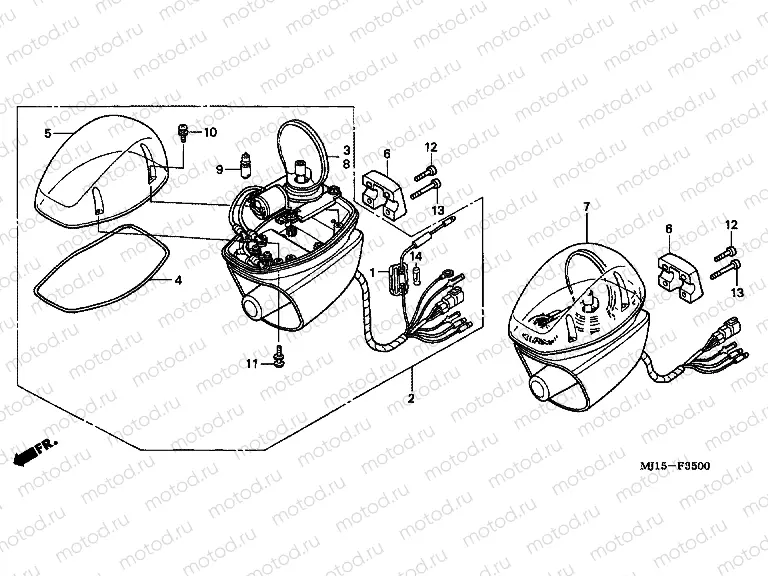 F-35 ROTARY DIFFERENTIAL LIGHT SIGN (DK / PE / 2DK / MO)