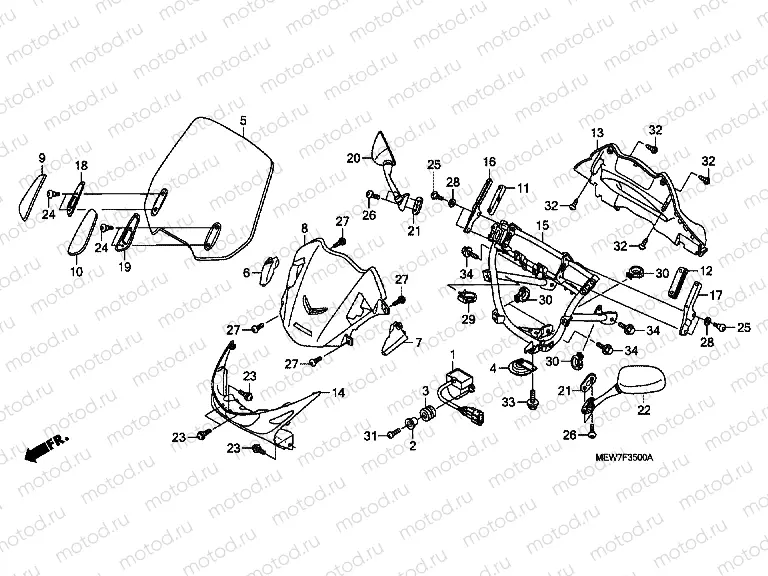 F-35 UPPER ENGINE HOUSING (NT700V6.7 / NT700VA6.7)