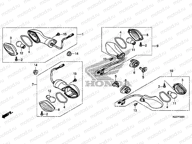 F-35 WINKER (CRF250L/LA)