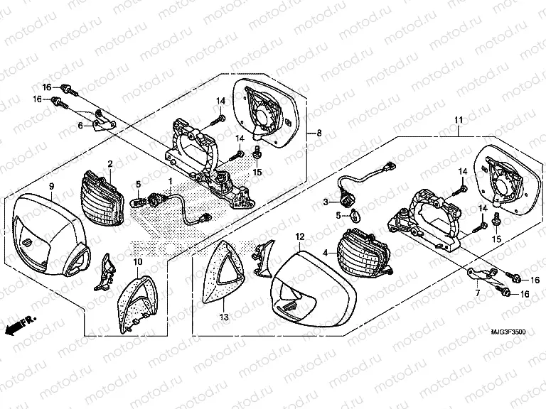 F-35 WINKER / MIRROR