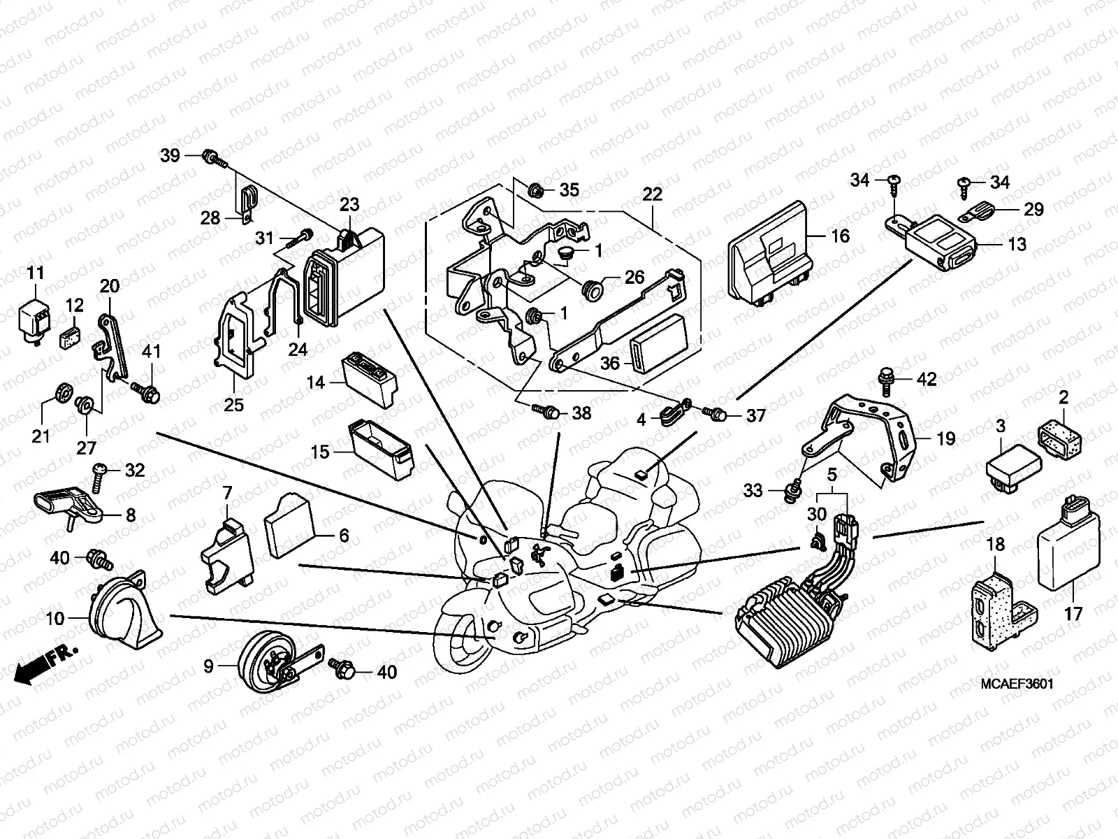 F-36-1 CONTROL UNIT(AIRBAG)