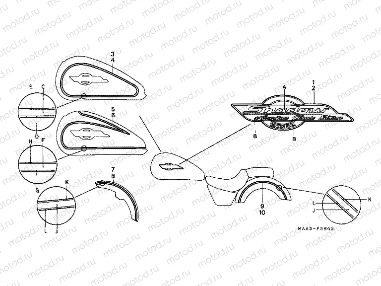 F-36-2 STRIP / SIGNAL (VT1100C2)