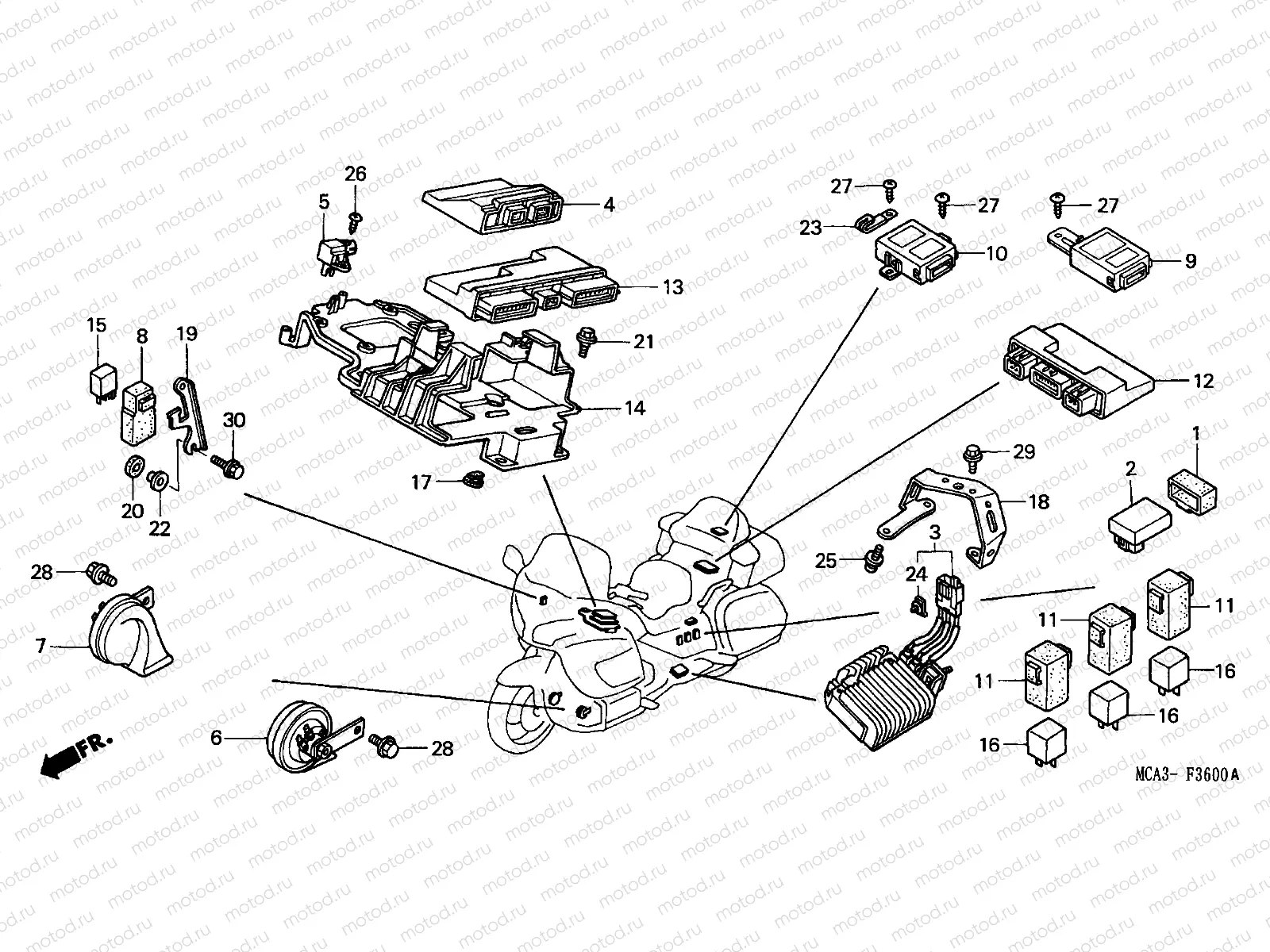 F-36 CONTROL UNIT (GL1800A1/A2/A3/A4/A5)