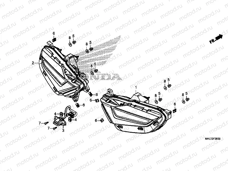 F-36 REAR COMBINATION LIGHT