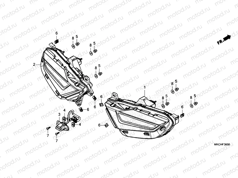 F-36 REAR COMBINATION LIGHT