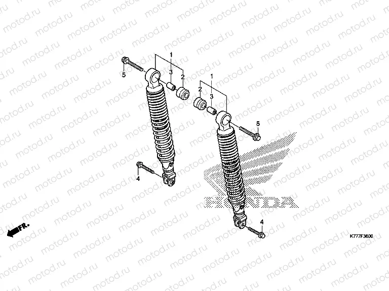 F-36 REAR CUSHION