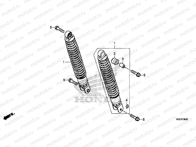 F-36 REAR CUSHION