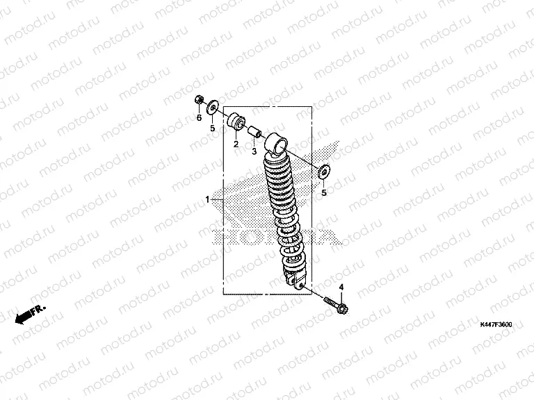 F-36 REAR CUSHION