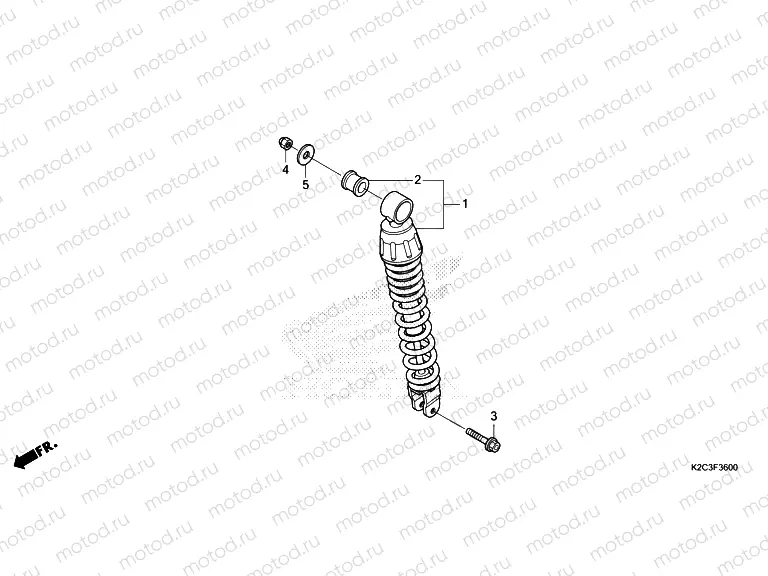 F-36 REAR CUSHION