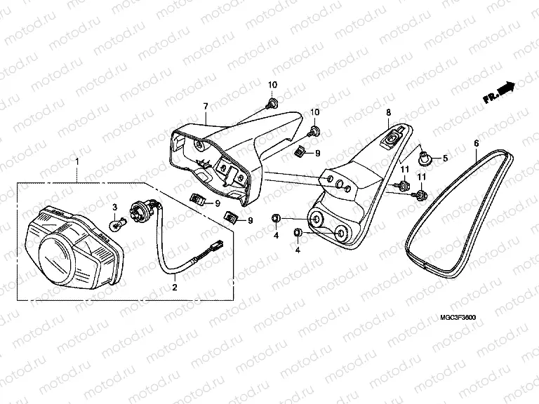 F-36 REAR LAMP
