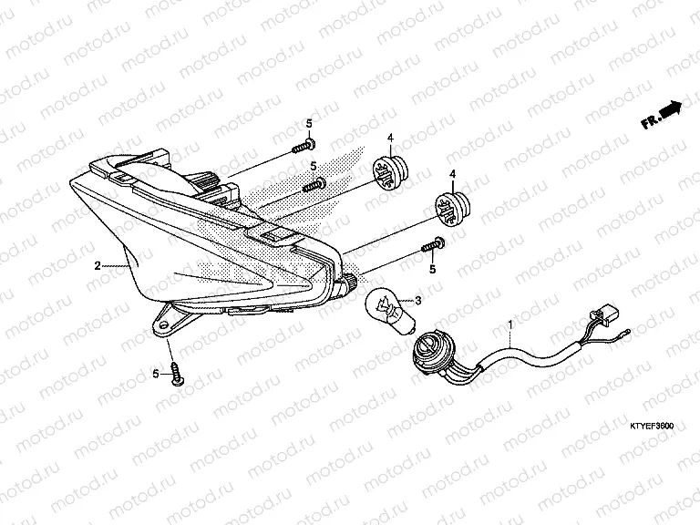 F-36 REAR LAMP