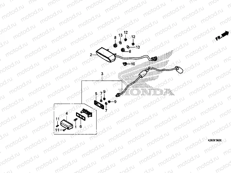 F-36 REAR LAMP