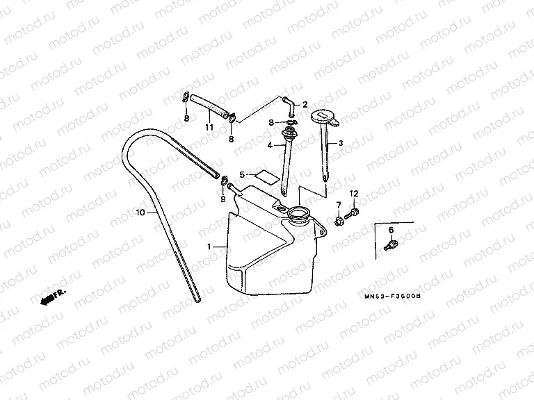 F-36 RESERVE FUEL TANK