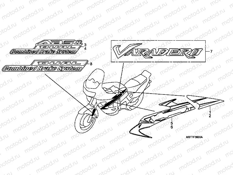 F-36 SIGN / STRIP