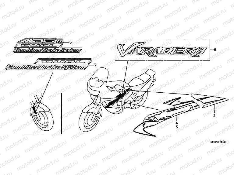 F-36 SIGN / STRIP