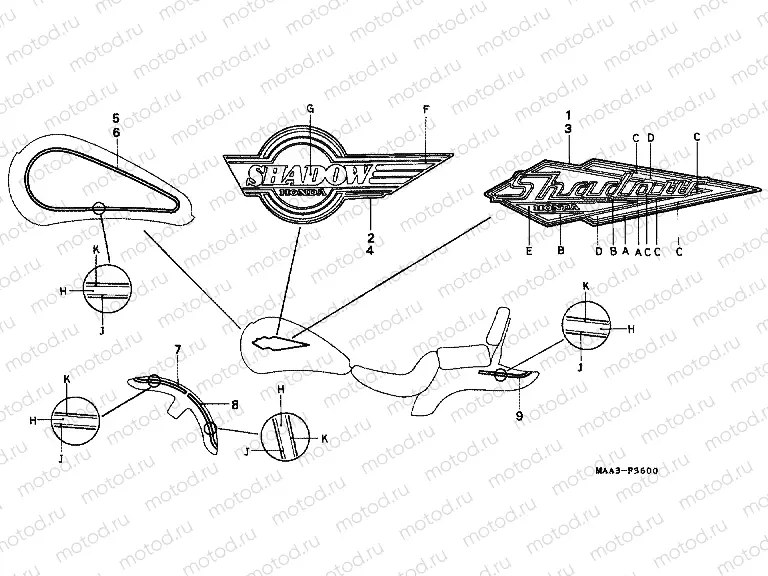 F-36 STRIP / SIGNAL (VT1100CS / CT)
