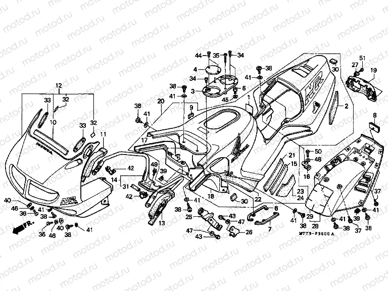 F-36 UPPER ENGINE / SEAT SUPPORT