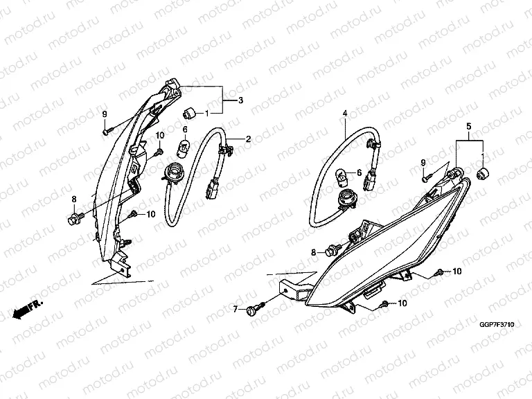 F-37-10 FRONT FLASHING