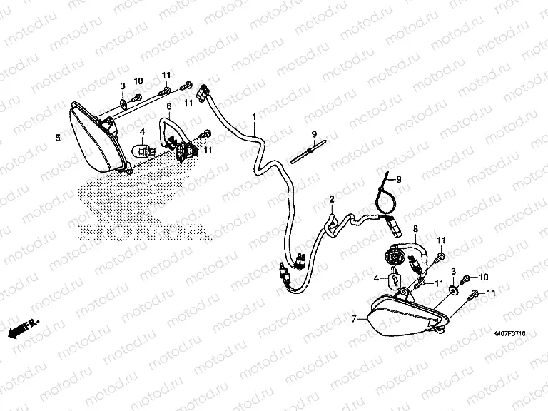 F-37-10 FRONT WINKER