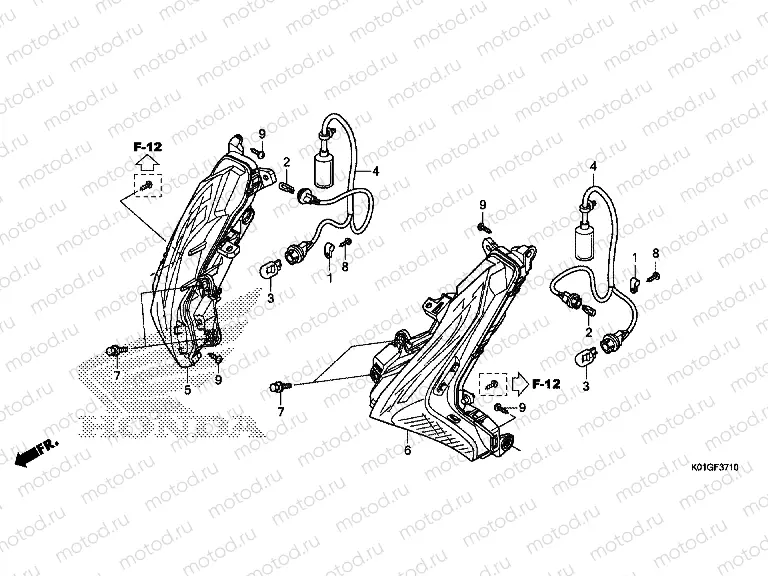 F-37-10 FRONT WINKER