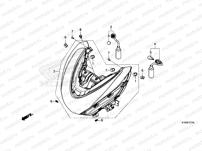 F-37-10 FRONT WINKER
