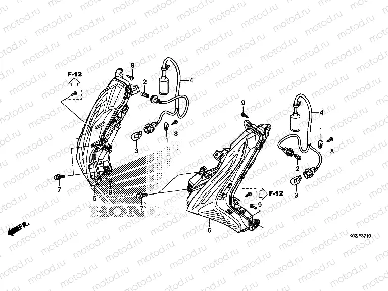 F-37-10 FRONT WINKER