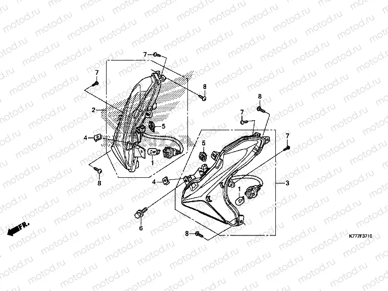 F-37-10 FRONT WINKER