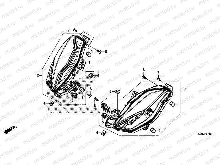 F-37-10 FRONT WINKER