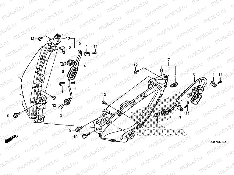 F-37-10 FRONT WINKER