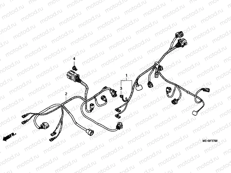 F-37 ADDITIONAL WIRING HARNESS