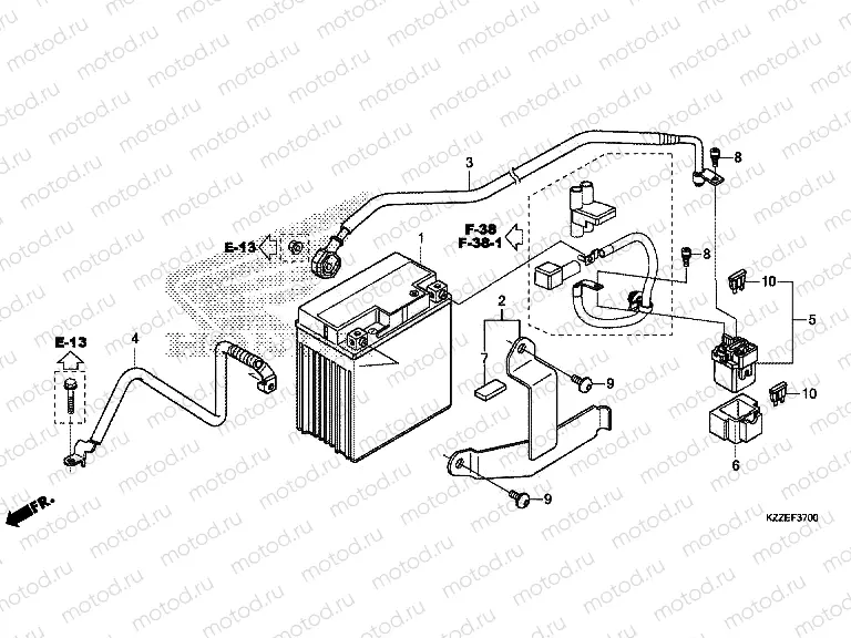 F-37 BATTERY