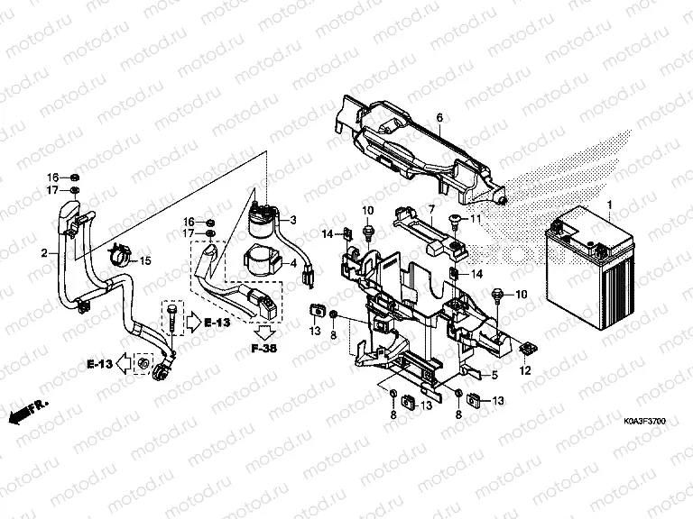 F-37 BATTERY