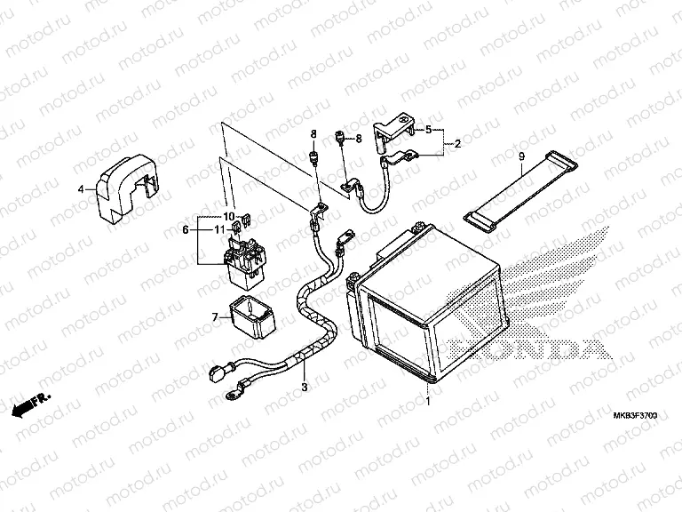 F-37 BATTERY (CBR1000RR / S)