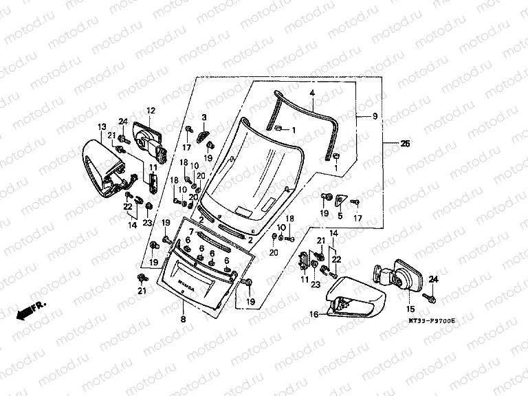 F-37 WINDSCREEN