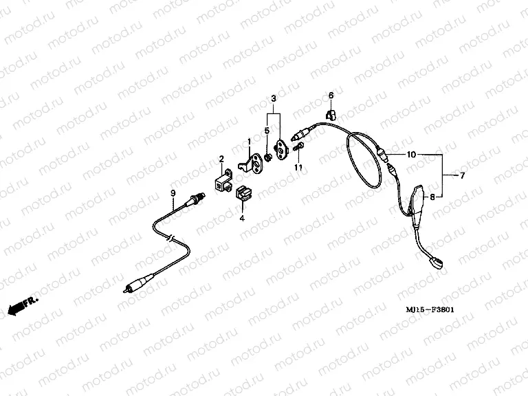F-38-1 MICROPHONE (DK / PE / 2DK / MO)